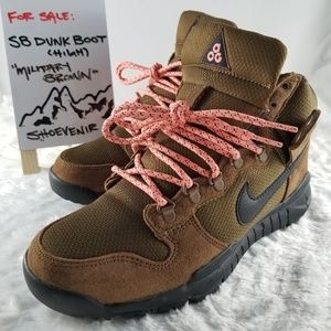 Nike SB Dunk ACG Boot High OMS - Military Brown